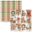 Picture of Mintay Papers Μπλοκ Scrapbooking Διπλής Όψης 8''x8'' - Holly Jolly