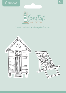Picture of Crafter’s Companion Coastal Beach Retreat | Σετ Σφραγίδων & Μητρών Κοπής, 4 τεμ.