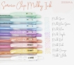 Picture of Zebra Sarasa Clip Milky | Σετ Στυλό Gel 0,5 mm – Pastel Colors, 8τεμ.