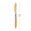 Picture of Zebra Sarasa Clip Milky | Σετ Στυλό Gel 0,5 mm – Pastel Colors, 8τεμ.