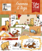 Picture of Echo Park Winnie the Pooh Autumn Frames & Tags | Cardstock Εφήμερσ 33 τεμ.