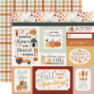 Picture of Carta Bella Paper  Collection Kit Συλλογή Χαρτιών Scrapbooking Διπλής Όψης 12" x 12" - It's Autumn 