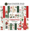 Picture of Carta Bella Paper Μπλοκ Scrapbooking Διπλής Όψης 6'' x 6'' - Christmas Village   