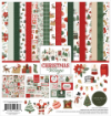 Picture of Carta Bella Paper  Collection Kit Συλλογή Χαρτιών Scrapbooking Διπλής Όψης 12" x 12" - Christmas Village   