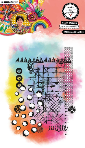 Picture of Studio Light Art By Marlene Διάφανες Σφραγίδες - Background Building, 12τεμ. 