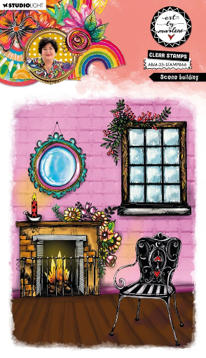 Picture of Studio Light Art By Marlene Διάφανες Σφραγίδες - Scene Building, 8τεμ.