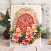 Picture of Elizabeth Craft Designs Festive Holly | Μήτρες Κοπής για 3D Αλεξανδρινά Λουλούδια, 7 τεμ.
