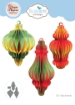 Picture of Elizabeth Craft Designs Festive Holly | Μήτρες Κοπής για 3D Χριστουγεννιάτικα Στολίδια, 4 τεμ.