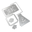 Picture of Elizabeth Craft Designs Festive Holly | Μήτρες Κοπής για 3D Χριστουγεννιάτικο Φαναράκι, 6 τεμ.