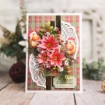 Picture of Elizabeth Craft Designs Festive Holly | Χαρτιά Scrapbooking Διπλής Όψης 12" x 12", Festive Holly