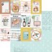 Picture of Memory Place Kawaii Paper Goods Μπλοκ Scrapbooking Διπλής Όψης 6''x6'' - Dream Plan Do