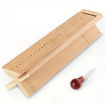 Picture of Scraps n Pieces Ξύλινη Βάση Βιβλιοδεσίας με Σουβλί – Wood Bookbinding Punching Cradle & Awl Set