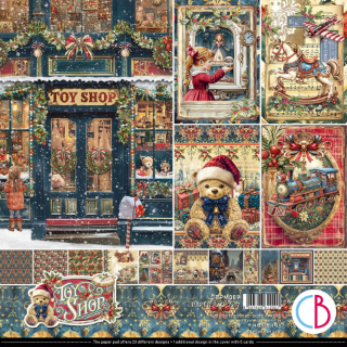 Picture of Ciao Bella Μπλοκ Scrapbooking Διπλής Όψεως 12” x 12” - Toy Shop