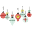 Picture of Sizzix Framelits Die & Stamp Set by 49 and Market - Σετ Σφραγίδες & Μήτρες Κοπής - Baubles, 30τεμ.