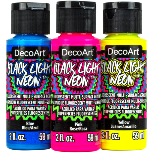 Picture of DecoArt Ακρυλικό Χρώμα Black Light Neons