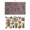 Picture of Prima Finnabair Imaginarium Decor Moulds - Καλούπι Σιλικόνης - Steampunk Beetles