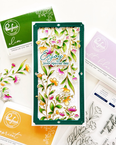 Picture of Pinkfresh Studio Στένσιλ Σετ - Humbled & Grateful, 2τεμ.