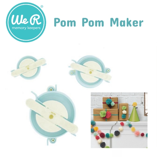 Picture of We R Memory Keepers - DIY Party Pom Pom Maker - Σετ Εργαλείων Κατασκευής Pom Pom
