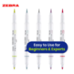 Picture of Zebra Mildliner Double Ended Marker Brush Pen & Marker Σετ Μαρκαδοράκια - Warm