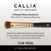 Picture of Willow Wolfe Callia Artist Mixed Media Try-It Brush Set -  Σετ Πινέλα Για Mixed Media - Σετ 600: Spotter, Filbert, Chisel, Angle, 4τεμ.