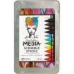 Picture of Ranger Dina Wakley MEdia Scribble Sticks Set 1 | Υδατοδιαλυτά Pigment Sticks, 12 τεμ.