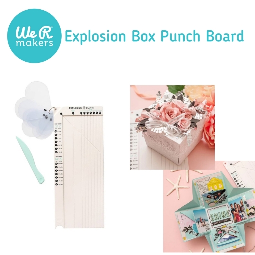 Picture of We R Memory Keepers Explosion Box Punch Board - Εργαλείο Κατασκευής Κουτιών τύπου Explosion