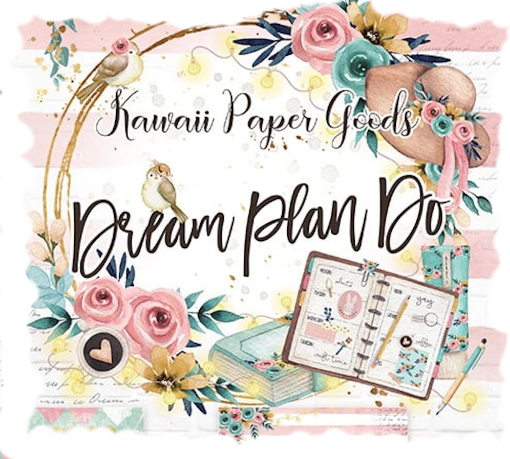 Picture of Memory Place Kawaii Paper Goods Συλλογή Scrapbooking - Dream Plan Do