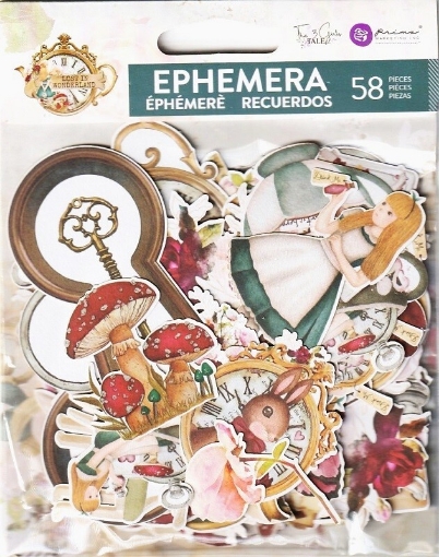 Picture of Prima Marketing Διακοσμητικά Εφήμερα - Lost In Wonderland, 58τεμ.