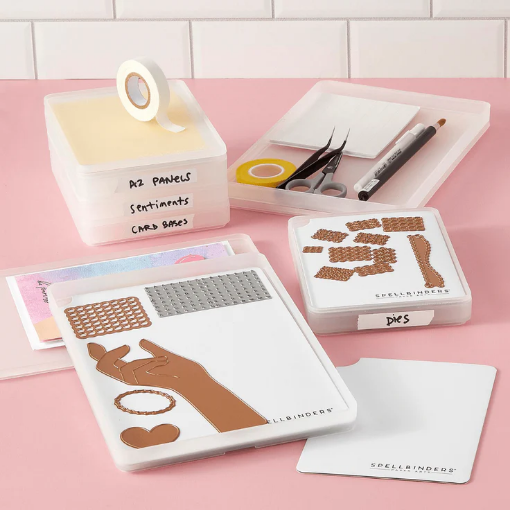 Picture of Spellbinders Craft Stax Magnetic Panels - Craft Stax Μαγνητικά Πάνελ Οργάνωσης και Αποθήκευσης - Medium, 4τεμ.