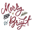 Picture of Sizzix Thinlits Tim Holtz Μήτρες Κοπής – Merry & Bright (6 τεμάχια)
