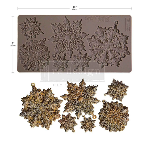 Picture of Prima Re-Design Decor Moulds - Καλούπι Σιλικόνης - Frosted Snowflake Wonders