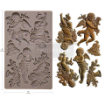 Picture of Re-Design with Prima Angelic Floral Noel 5'' x 8'' Decor Moulds - Καλούπι Σιλικόνης