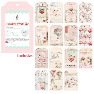 	Prima Marketing Cherry Sweet Tag Pad - All Pages