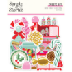 Picture of Simple Stories  Διακοσμητικά Εφήμερα Sweet Bits & Pieces - Hard Candy Christmas, 84τεμ. 