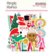 Picture of Simple Stories  Διακοσμητικά Εφήμερα Christmas Bits & Pieces - Hard Candy Christmas, 62τεμ.