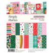 Picture of Simple Stories Μπλοκ Χαρτιών Scrapbooking Διπλής 'Οψης 6" x 8" - Hard Candy Christmas  
