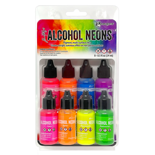 Picture of Tim Holtz Alcohol Ink Σετ Μελάνια Οινοπνευματος - Neons