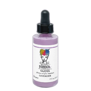 Picture of Dina Wakley Media Gloss Dropper | Ακρυλικό Χρώμα με Gloss Φινίρισμα, Lavender