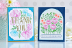 Picture of Spellbinders Πλάκες Letterpress Registration – Πλάκες Υψιτυπίας  “Thank You Blooms”, Σετ 8 τεμ. (BetterPress) 