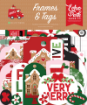 Picture of Echo Park Paper Διακοσμητικά Cardstock Εφήμερα - Santa's Christmas Delivery, Frames & Tags, 34τεμ.