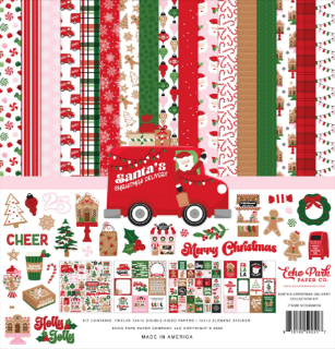Picture of Echo Park Collection Kit 12"x12" | Συλλογή Χαρτιών Santa’s Christmas Delivery