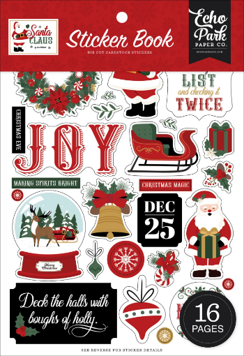 Picture of Echo Park Paper Μπλοκ Αυτοκόλλητων - Santa Claus
