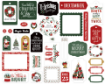 Picture of Echo Park Paper Διακοσμητικά Cardstock Εφήμερα - Santa Claus, Frames & Tags, 34τεμ. 