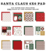 Picture of Echo Park Paper Μπλοκ Scrapbooking Διπλής Όψης 6'' x 6''- Santa Claus 