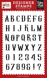 Picture of Echo Park Paper Διάφανες Σφραγίδες - Santa Claus, Antique Alphabet, 39τεμ.