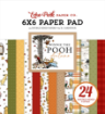 Picture of Echo Park Winnie the Pooh Autumn Paper Pad 6" x 6" | Μπλοκ Scrapbooking 24 Φύλλα