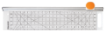 Picture of Fiskars Rotary Cutter & Ruler Combo 6" x 24" Ø45mm - Εργαλείο με Κοπτικό και Χάρακα 2 σε 1