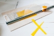 Picture of Fiskars Rotary Cutter & Ruler Combo 6" x 24" Ø45mm - Εργαλείο με Κοπτικό και Χάρακα 2 σε 1