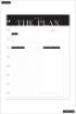 Picture of Happy Planner Classic Block Pad Μπλοκ Συμπληρωματικών Φύλλων– The Plan (100 φύλλα)