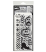 Picture of Tim Holtz Σετ Σφραγίδες & Στένσιλ – Eek A Boo, 8τεμ. 